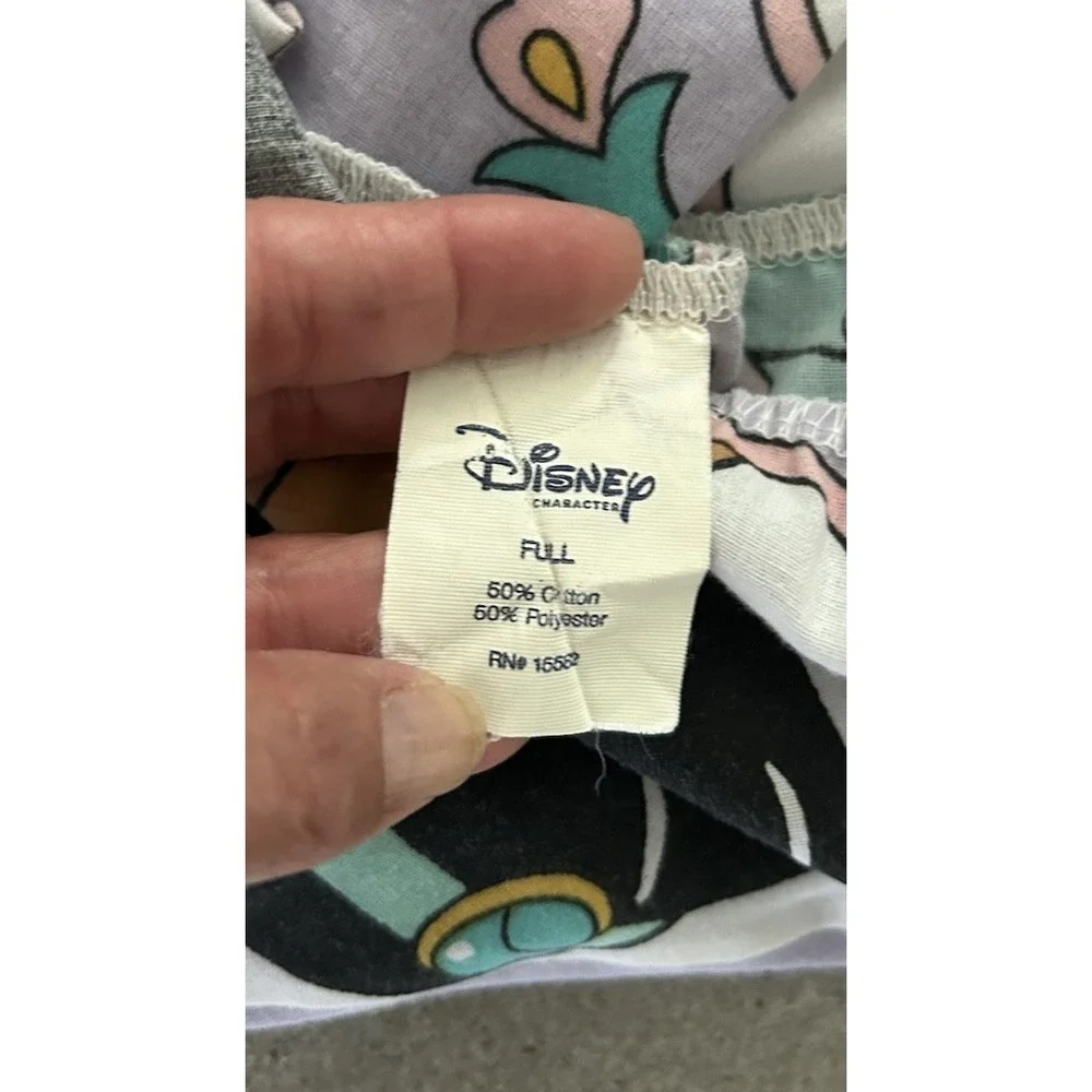 Vintage Disney Aladdin Jasmine & Rajah Full Comforter Fitted Sheet Pillowcases